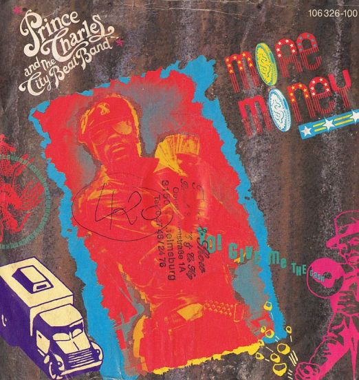 Prince Charles And The City Beat Band - More Money b/w Don't Fake The Funk - Virgin GER 7"