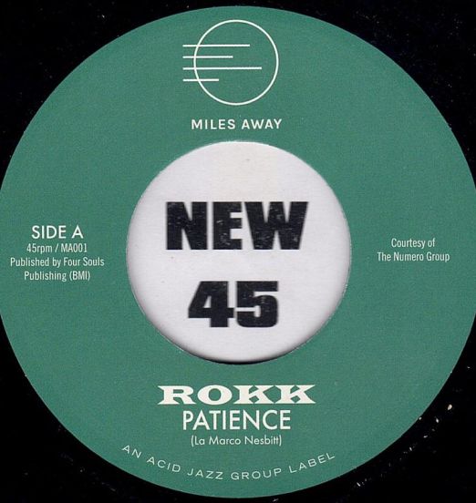 *WAREHOUSE FIND* Rokk - Patience b/w From Within - Miles Away UK 7"