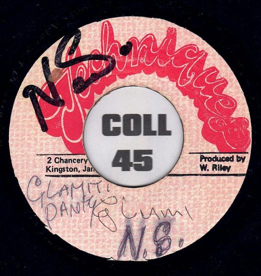 Sister Charmaine - Nah Get The Glami b/w Version - Techniques JA 7"