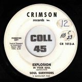 Soul Survivors – Explosion In My Soul b/w Dathon’s Theme – Crimson DJ 7″