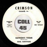 Soul Survivors – Explosion In My Soul b/w Dathon’s Theme – Crimson DJ 7″