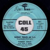 Tommy Wills – Honky Tonk II 66 Style b/w Night Train 66 Style – Air Town 7″