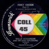 Willie Henderson And The Soul Explosions ‎– Funky Chicken 7″