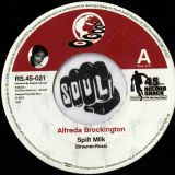 Alfreda Brockington – Spilt Milk b/w Elegant Shades Version – Record Shack AT 7″