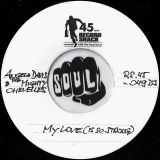 Angela Davis & The Mighty Chevelles – My Love (Is So Strong) b/w Instrumental – Record Shack AT DJ 7″