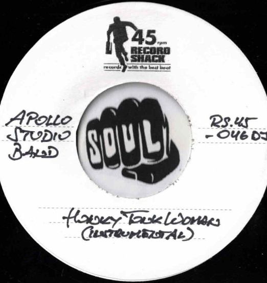 ApolloStudioBand-HonkeyTonkWomanInstrumental-RecordShack45-046DJLABELB