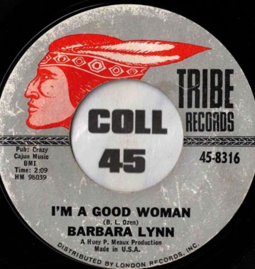 Barbara Lynn - I'm A Good Woman b/w Running Back - Tribe 7"