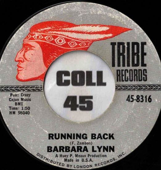 BarbaraLynn-RunningBack-Tribe45LABELB