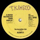 Blowfly – The Incredible Fulk b/w The Word Game – TK Disco 12″