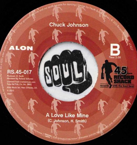 ChuckJohnson-ALoveLikeMine-RecordShackRS45-017LABELB