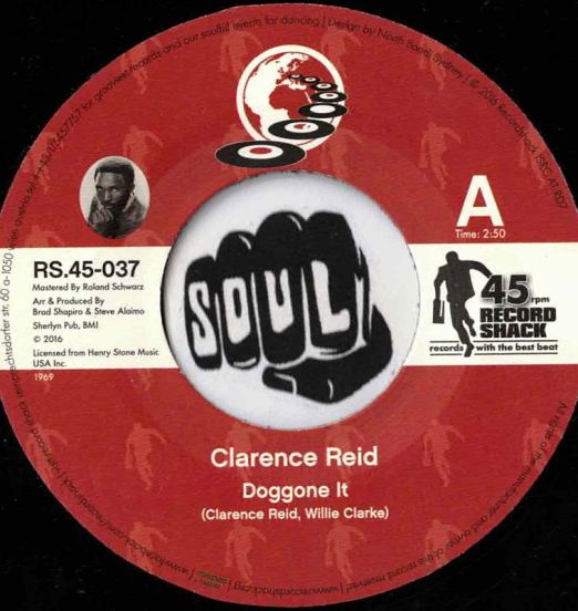 Clarence Reid – Doggone It b/w Vicki Anderson - Sound Funky (Instrumental) - Record Shack AT 7"