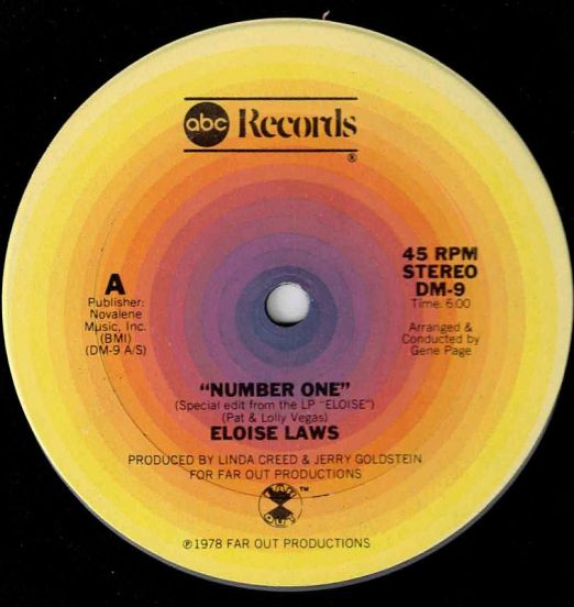Eloise Laws – Number One b/w 1,000 Laughs - ABC 12"