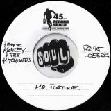 Frank Motley & The Hitchikers Featuring The Mighty Pope – Mr. Fortune b/w King Herbert & The Knights – Sissy Strut – Record Shack AT DJ 7″