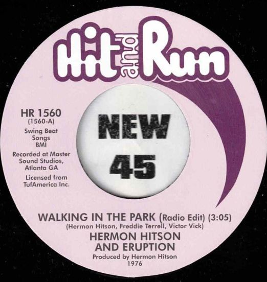 *LAST COPIES!* Hermon Hitson - Love Slipped Through My Fingers EP - Hit And Run UK 7"