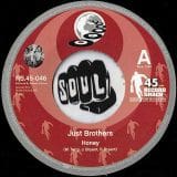 Just Brothers - Honey b/w Apollo Studio Band - Honky Tonk Woman Instrumental - Record Shack AT 7"