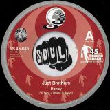 Just Brothers – Honey b/w Apollo Studio Band – Honky Tonk Woman Instrumental – Record Shack AT 7″