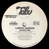 Lamont Johnson – Sister Fine STEREO b/w MONO Version – Tabu DJ 12″