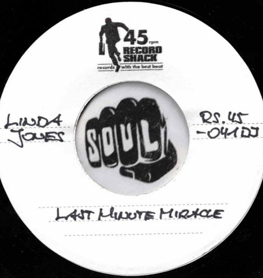 LindaJones-LastMinuteMiracle-RecordShackRS45-041DJLABELB