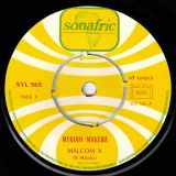 Myriam Makeba – Malcom X b/w Malaika – Sonafric FR 7″