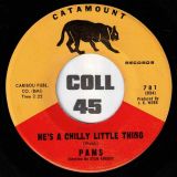 Pams – That’s My Baby b/w He’s A Chilly Little Thing – Catamount 7″