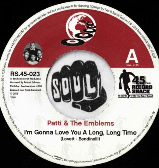 Patti&TheEmblems-I'mGonnaLoveYouALongLongTime-RecordShackRS-023LABELA