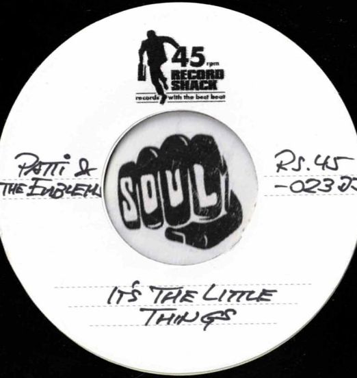 Patti&TheEmblems-It'sTheLittleThings-RecordShackRS-023DJLABELB