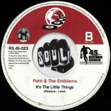 Patti & the Emblems – I’m Gonna Love You A Long Long Time b/w It’s The Little Things – Record Shack AT 7″