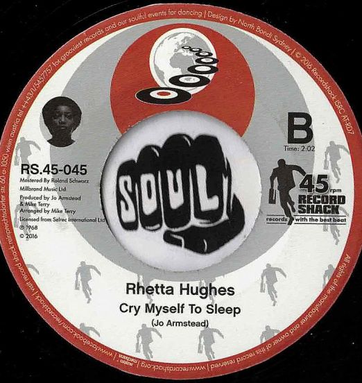 RhettaHuges-CryMyselfToSleep-RecordShackRS45-045LABELB