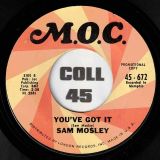 Sam Mosley – Charlie Tuttle b/w You’ve Got It – M.O.C. DJ 7″