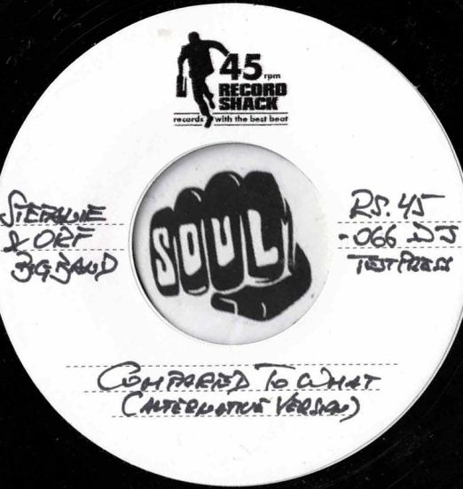 Stefanie&ORFBigBand-ComparedToWhat-RecordShackRS45-066DJLABELB