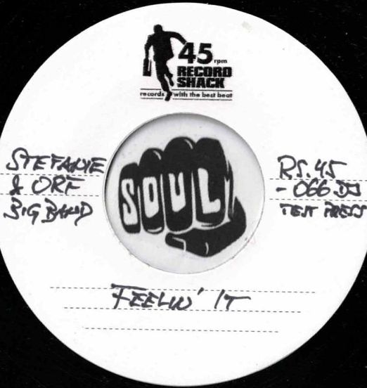 Stefanie & ORF Big Band - Feelin' It b/w Feelin' It Alt. Version - Record Shack AT TP DJ 7"