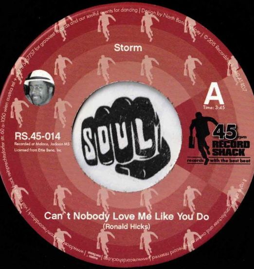 Storm - Can't Nobody Love Me Like You Do b/w BTO Spider Disco Mix - Record Shack AT 7"