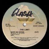 The Limit – She’s So Divine Long Version b/w Short Version – Arista 12″