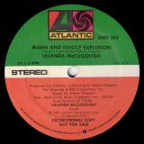 Ullanda McCullough – Bad Company b/w Warm And Gentle Explosion – Atlantic DJ 12″