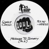 Wally Coco – Message To Society b/w Pt.2 – Record Shack AT DJ 7″