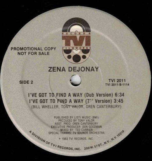 ZenaDejonay-GotToFindAWayLABELB