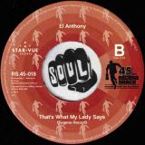 El Anthony – We’ve Been In Love Too Long b/w That’s What My Lady Says – Record Shack AT 7″