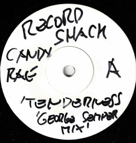 Candy Rae - Tenderness (George Semper Mix) b/w Jr. & Altroy Dramatic Mix - Record Shack AT DJ FIRST TEST PRESS 7"