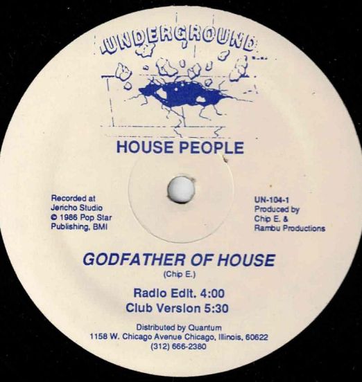 House People - Godfather Of House - Underground 12"