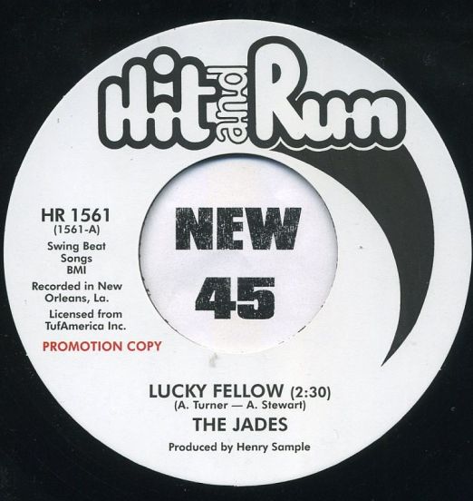 *HOT!* The Jades - Lucky Fellow EP - Hit And Run UK DJ 7"