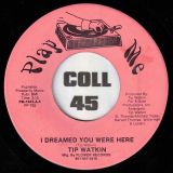 Tip Watkin – I Dreamed You Were Here b/w Wrap Me Baby (Medley) – Play Me 7″