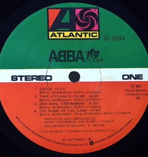 ABBA-ATLANITCLABEL