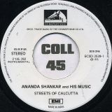 Ananda Shankar And His Music – Streets Of Calcutta b/w Dancin’ Drums – His Masters Voice DJ 7″
