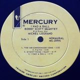 Bobby Scott Quartet With Guest Star Michel Legrand – I Had A Ball – Mercury DJ LP