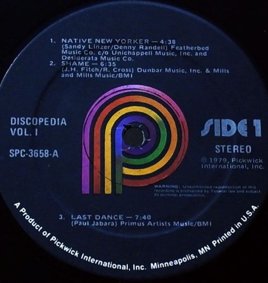 DiscopediaVol1-PickWickLABEL