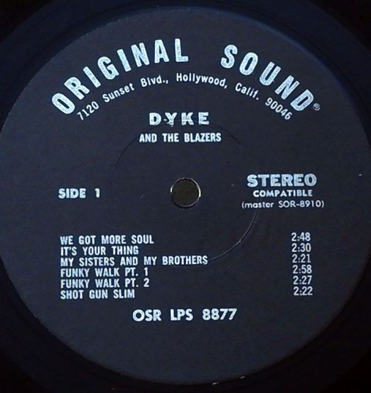 DykeAndTheBlazers-OrginalSoundLABEL