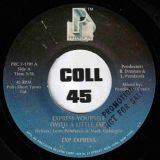 EXP Express – Express Yourself (With A Little EXP) b/w Instrumental – Precision 7″