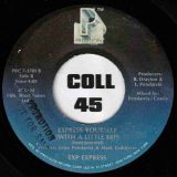 EXP Express – Express Yourself (With A Little EXP) b/w Instrumental – Precision 7″
