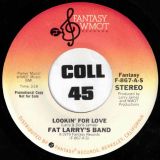Fat Larry’s Band – Lookin’ For Love STEREO b/w MONO Version – Fantasy WMOT DJ 7″