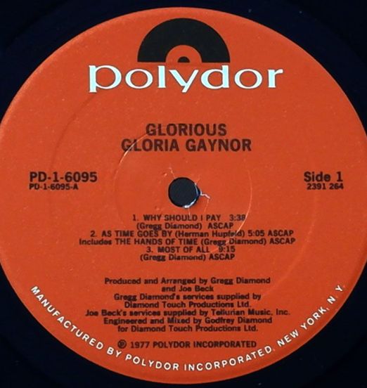 GloriaGaynor-Glorious-PolydorLABEL